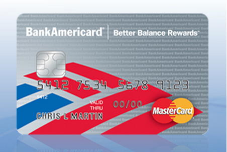 居家必備抽屜卡 BankAmerica Better Balance Rewards Card